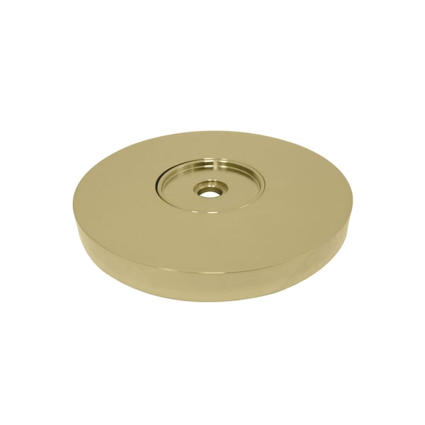 GLDRF814122 Silver Sage 1-1/4" Grab Bar Flange, Polished Brass